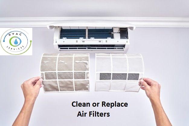 Clean or Replace Air Filters
